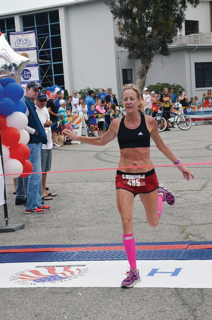 In 2015, Susanne McNeil Eng won the women’s 10K (40:33). Photo: Shelby Pascoe