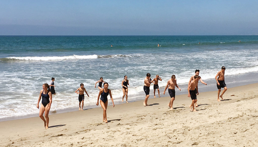 Junior lifeguards are taught all aspects of ocean safety. Photo: Laura Carr