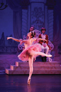Former Pacific Palisades resident Lucia Connolly danced in the role of the Sugar Plum Fairy in The Nutcracker at The Broad Stage in 2015. Photo: Todd Lechtick