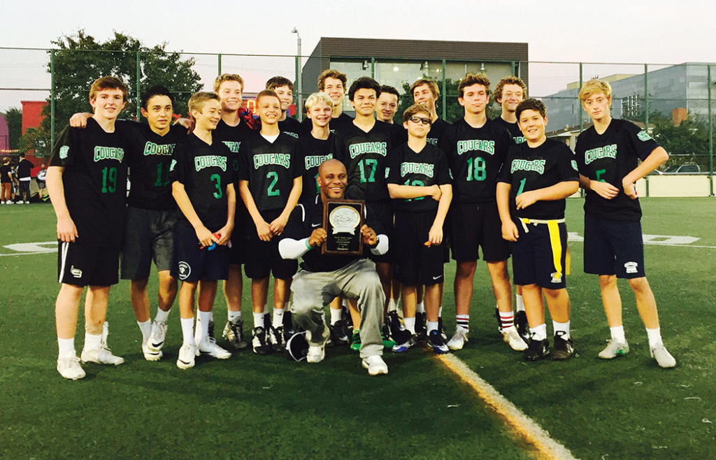 Calvary Christian School Flag Football Teams Win League Titles