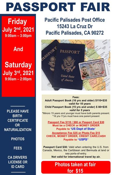 Pacific Palisades Passport Fair This Week Palisades News